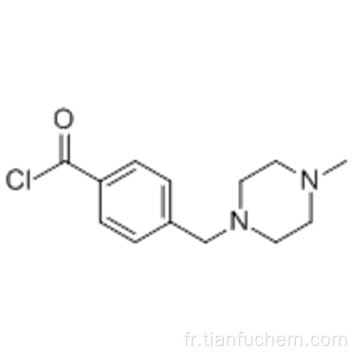 Chlorure de 4- (4-méthylpipérazin-1-ylméthyl) benzoyle CAS 148077-69-4